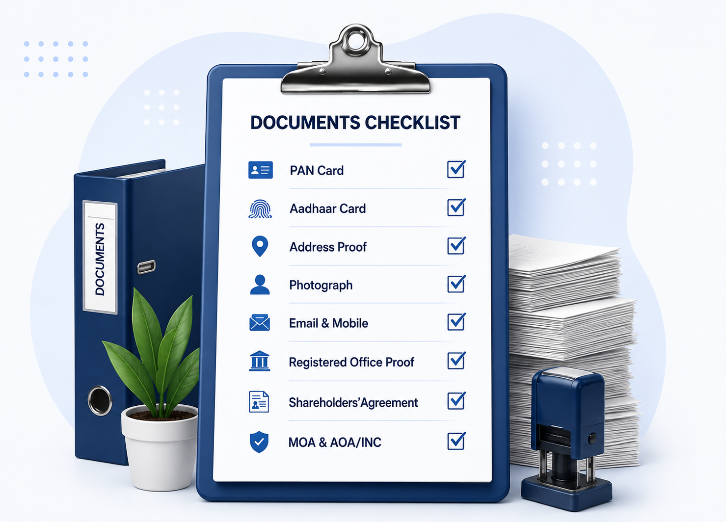 Documents Required for Private Limited Company Registration